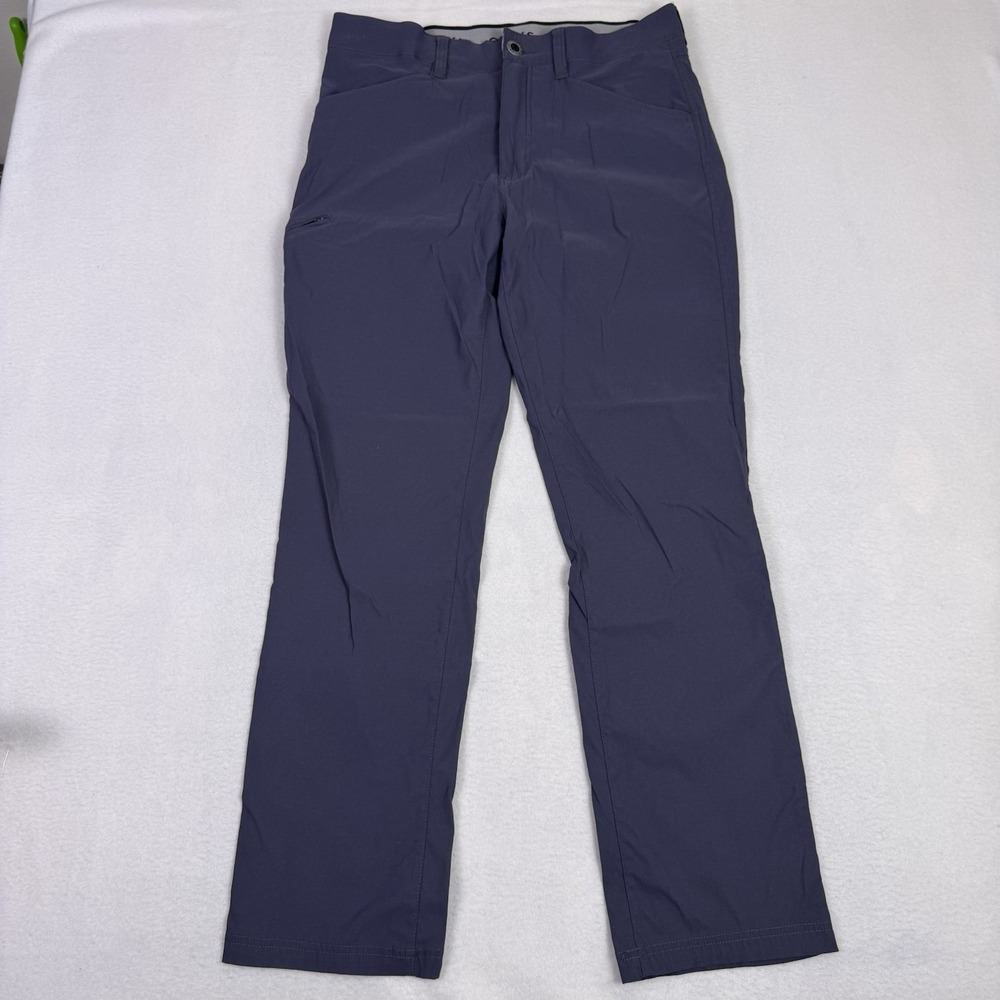 Orvis Mens Tech Pants 32x31 Gray Blue Stretch Lightweight‎ Hiking Travel Guide